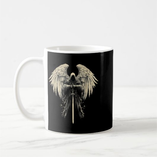 Archangel Gabriel Christian Angel Catholic Warrior Koffiemok (Links)