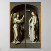 Archangel Gabriel; de Maagd konunciate Poster (Voorkant)