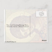 Archangel Gabriel door Simon Fyodorovich Ushakov Briefkaart (Achterkant)