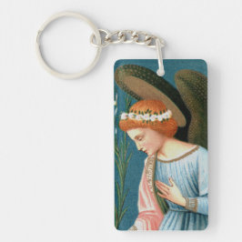 Archangel Gabriel, Lippi's aankondiging (Detail) Sleutelhanger