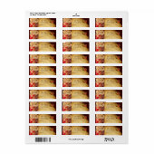 ARCHANGEL GABRIEL MONOGRAM ETIKET (Full Sheet)