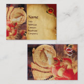 ARCHANGEL GABRIEL MONOGRAM Pearl Paper Visitekaartje (Voorkant / Achterkant)