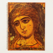 Archangel Gabriel Old Russian Angel Icon Byzantine Planner (Voorkant)
