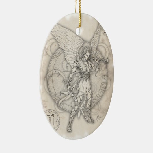 Archangel Gabriel Ornament (Rechts)