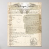 ARCHANGEL GABRIEL POSTER (Voorkant)