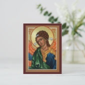 Archangel Gabriel Prayer Card Briefkaart (Staand voorkant)