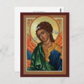 Archangel Gabriel Prayer Card Briefkaart (Voorkant / Achterkant)