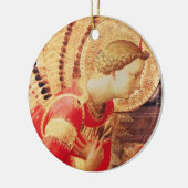 ARCHANGEL GABRIEL Ruby Gem stone Keramisch Ornament (Links)