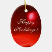 ARCHANGEL GABRIEL Ruby Gem stone Keramisch Ornament (Achterkant)