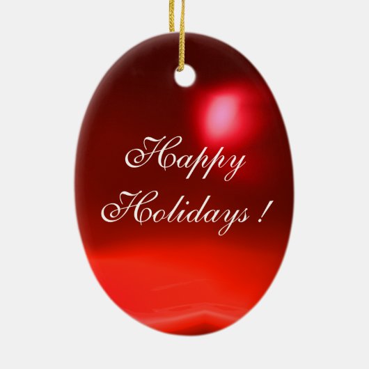 ARCHANGEL GABRIEL Ruby Gem stone Keramisch Ornament (Achterkant)