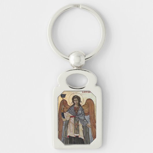 Archangel Gabriel Sleutelhanger (Voorkant)