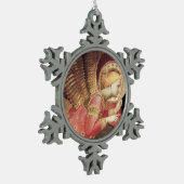 ARCHANGEL GABRIEL TIN SNEEUWVLOK ORNAMENT (Links)