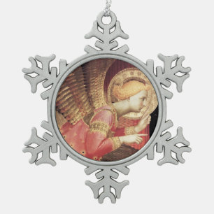 ARCHANGEL GABRIEL TIN SNEEUWVLOK ORNAMENT