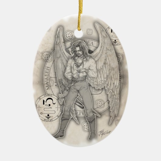 Archangel Jophiel Ornament (Voorkant)