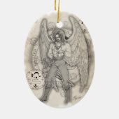 Archangel Jophiel Ornament (Achterkant)