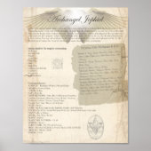 ARCHANGEL JOPHIEL POSTER (Voorkant)