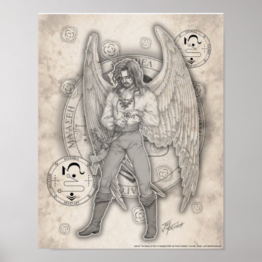 Archangel Jophiel Print (Voorkant)