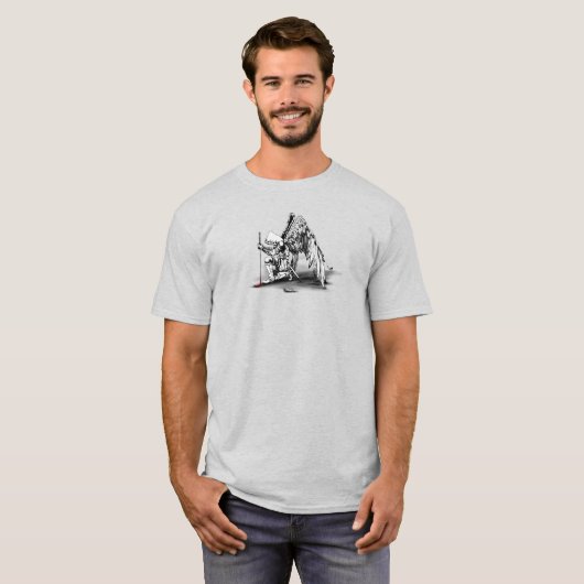 ArchAngel Krijger T-shirt (Voorkant volledig)