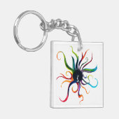 Archangel Luci Michael sleutelhanger (Voorkant Links)