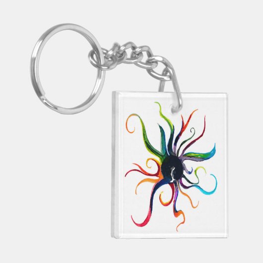 Archangel Luci Michael sleutelhanger (Voorkant Links)