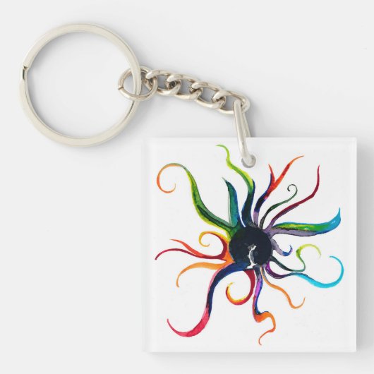 Archangel Luci Michael sleutelhanger (Voorkant)