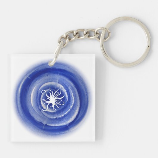 Archangel Luci Michael sleutelhanger (Achterkant)