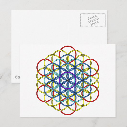 Archangel Metatron Delight Briefkaart (Voorkant / Achterkant)