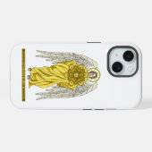 Archangel Metatron iPhone 15 Case (Achterkant horizontaal)