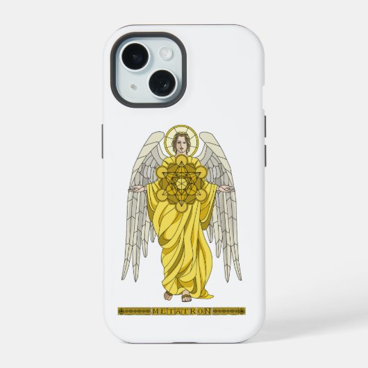 Archangel Metatron iPhone 15 Case (Achterkant)