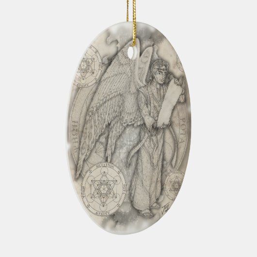 Archangel Metatron Ornament (Rechts)