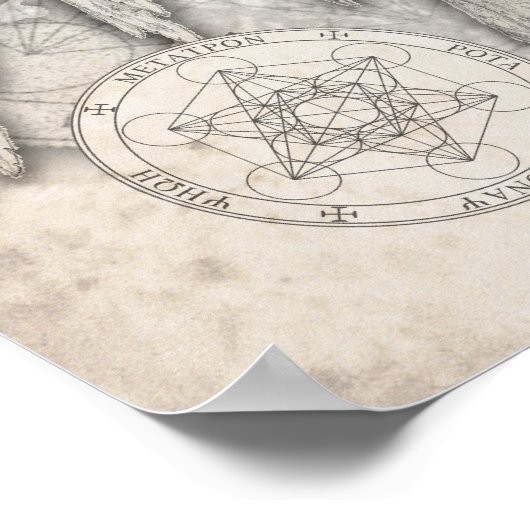 Archangel Metatron Print (Hoek)