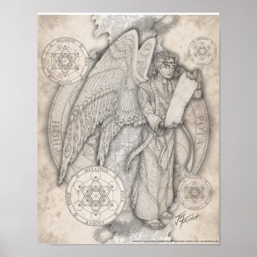 Archangel Metatron Print (Voorkant)