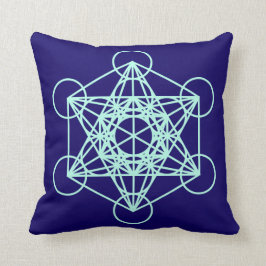 Archangel Metatron Sacred Geometry Square Pillow Kussen