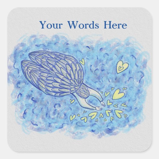 Archangel Michael Art Custom Decal Stickers (Voorkant)