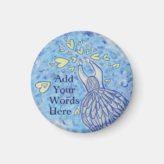Archangel Michael Art Custom Fridge Magnet (Voorkant)