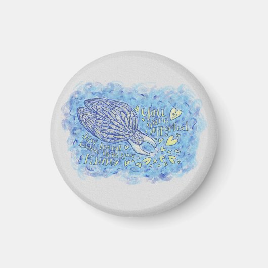 Archangel Michael Art Custom Fridge Magnet (Voorkant)