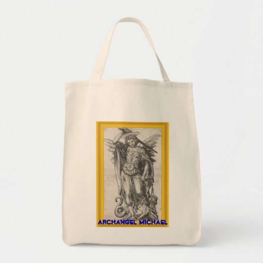 Archangel Michael bag Tote Bag (Voorkant)