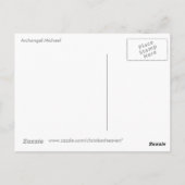 Archangel Michael Briefkaart (Achterkant)