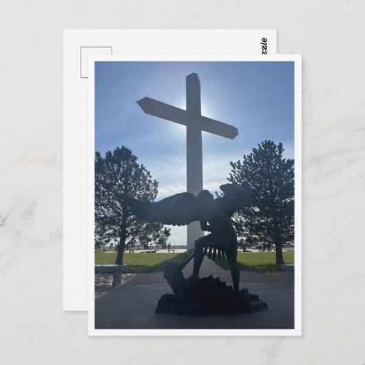 Archangel Michael Briefkaart (Voorkant / Achterkant)