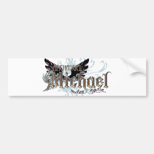 Archangel Michael Bumpersticker (Voorkant)