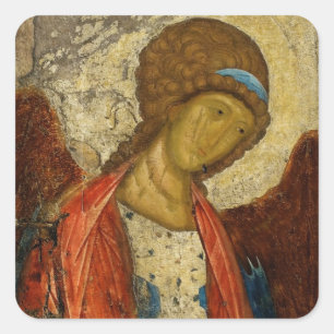 Archangel Michael c1414 Vierkante Sticker