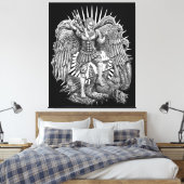 Archangel Michael Canvas Afdruk (Insitu (Slaapkamer))