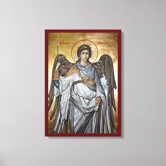 Archangel Michael Canvas Afdruk (Voorkant)