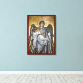Archangel Michael Canvas Afdruk (Insitu (Houten vloer))