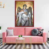 Archangel Michael Canvas Afdruk (Insitu (Woonkamer))