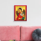 Archangel Michael Canvas Afdruk (Insitu (Woonkamer))