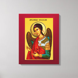 Archangel Michael Canvas Afdruk
