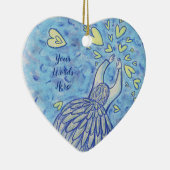 Archangel Michael Custom Holiday Gift Ornaments Keramisch Ornament (Rechts)