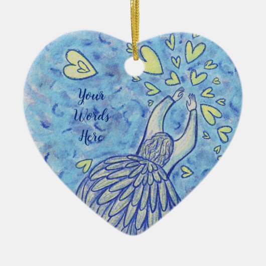 Archangel Michael Custom Holiday Gift Ornaments Keramisch Ornament (Voorkant)