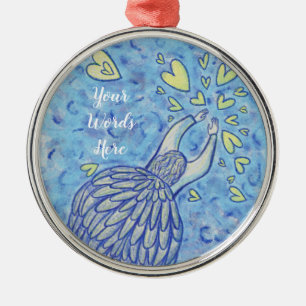 Archangel Michael Custom Holiday Gift Ornaments Metalen Ornament